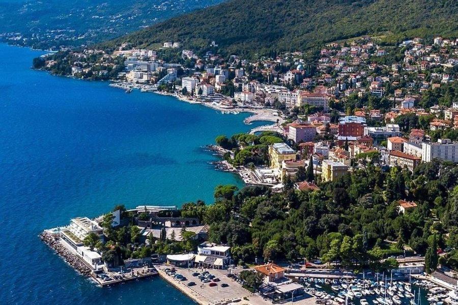 Villa Adriatic, Apartment Enio With Swimming Pool, Panoramic Sew View, Free Parking Ičići Eksteriør bilde