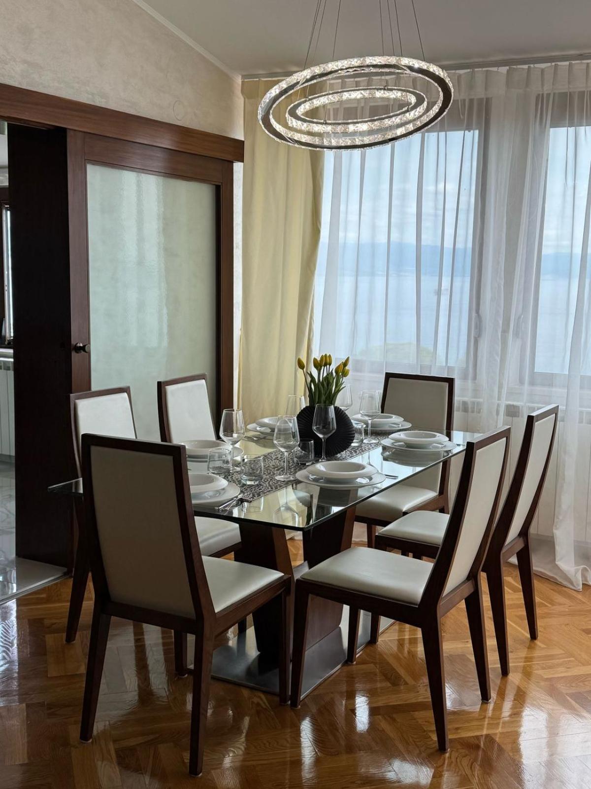 Villa Adriatic, Apartment Enio With Swimming Pool, Panoramic Sew View, Free Parking Ičići Eksteriør bilde